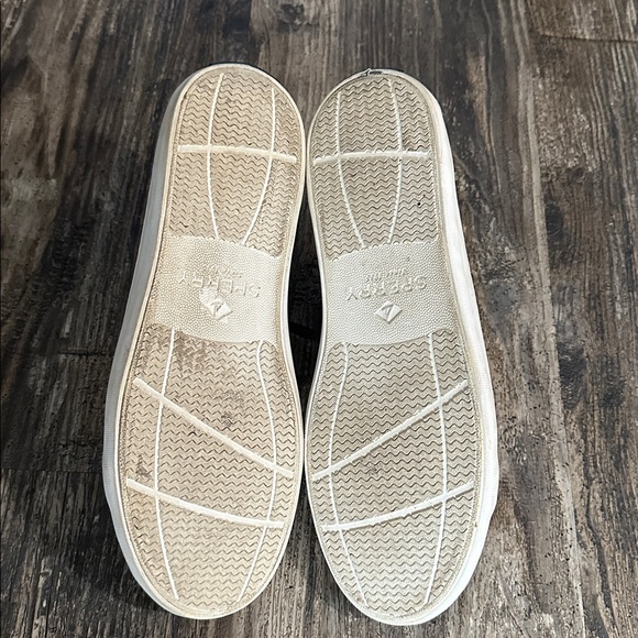 Sperry Men's Brown Leather Sneakers size 9.5m - Picture 10 of 12